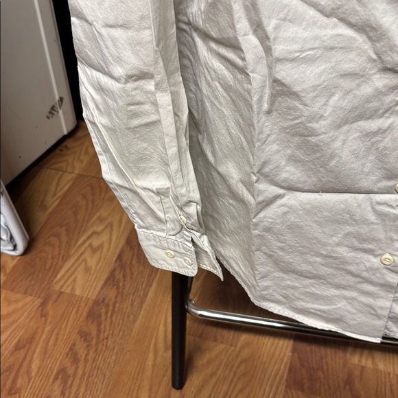 Talbots Cream Cotton Blouse, size P/S - Picture 5 of 8